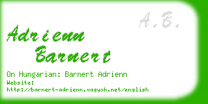 adrienn barnert business card